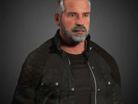 Terminator Character 3D 모델