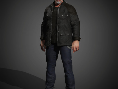 Terminator Character 3D 모델