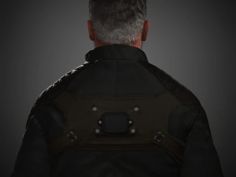 Terminator Character 3D Model