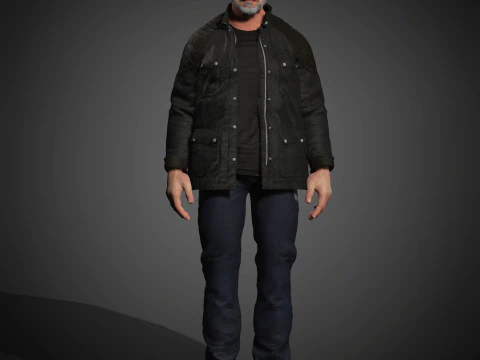 Terminator Character 3D Model