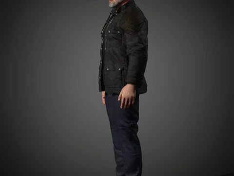 Terminator Character 3D Model