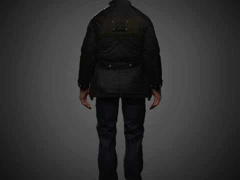 Terminator Character 3D Model