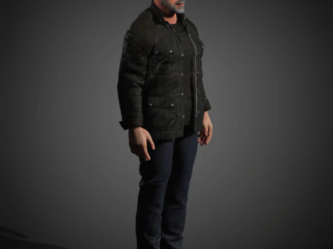 Terminator Character 3D Model