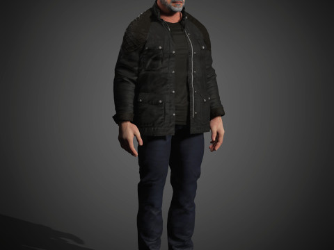 Terminator Character 3D 모델
