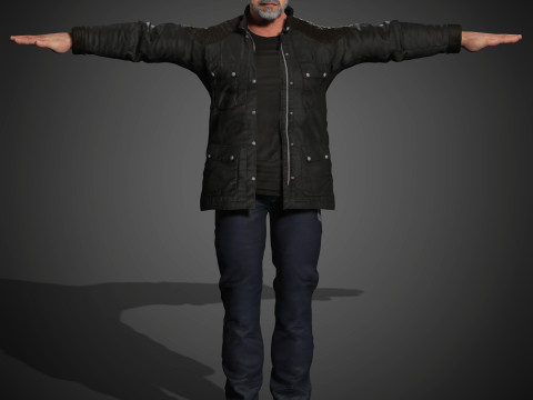 Terminator Character 3D 모델