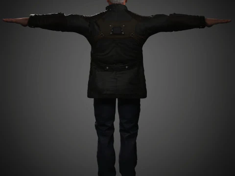 Terminator Character 3D Model