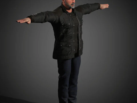 Terminator Character 3D Model