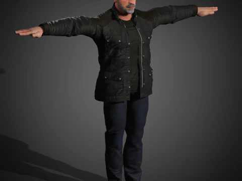 Terminator Character 3D Model