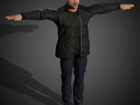Terminator Character 3D 모델