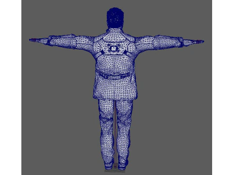 Terminator Character 3D Model