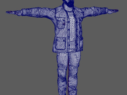 Terminator Character 3D 모델