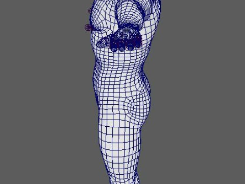 Terminator Character 3D Model