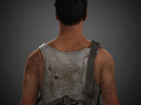 John McClane Character Modelo 3D