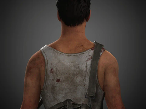John McClane Character 3D Model