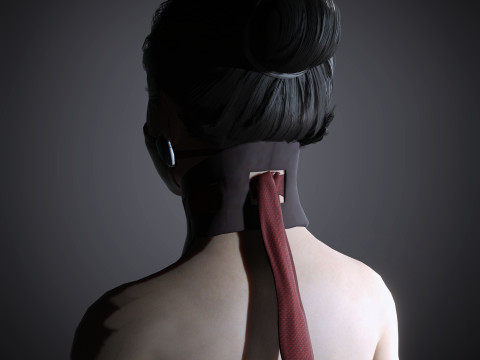 Skarlet Character Model 3D
