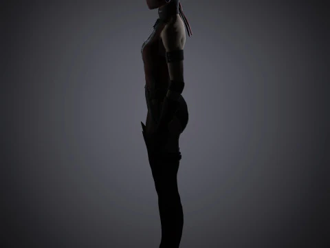 Skarlet Character 3D Model