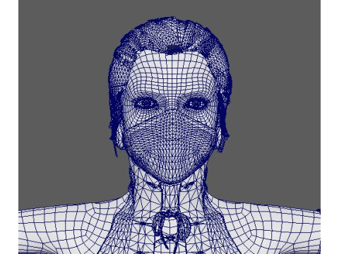 Skarlet Character Model 3D