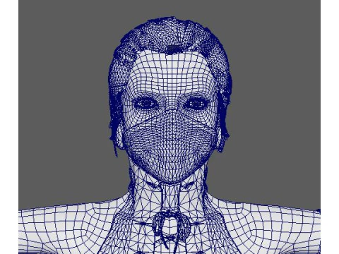 Skarlet Character 3D Model