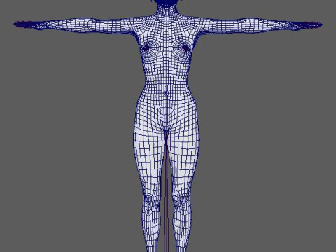 Skarlet Character Model 3D