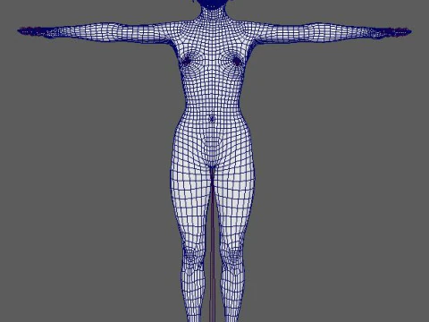 Skarlet Character 3D Model