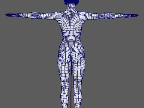 Skarlet Character Model 3D