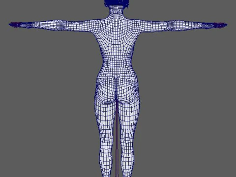 Skarlet Character 3D Model
