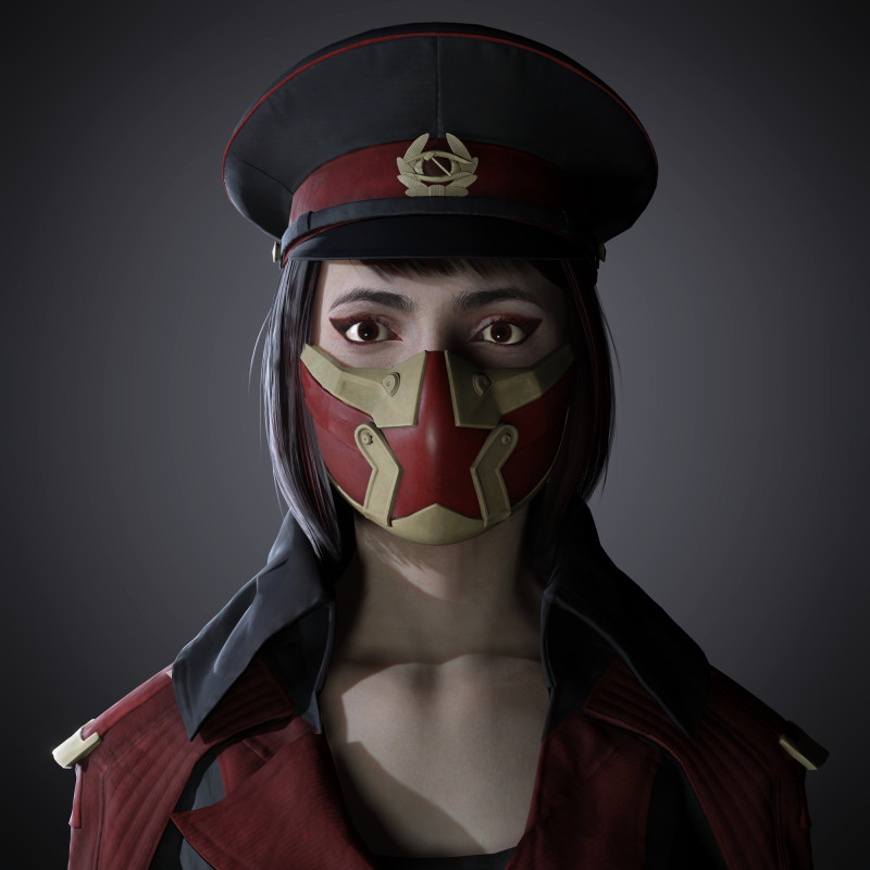 Skarlet Character Model 3D .c4d .max .obj .3ds .fbx .stl .blend