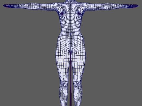 Skarlet Character Model 3D