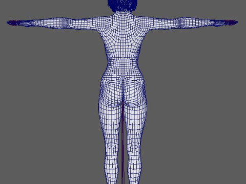 Skarlet Character Model 3D