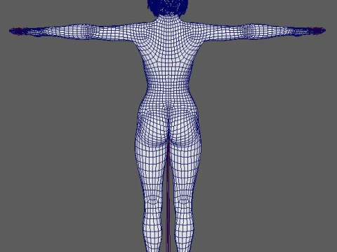 Skarlet Character 3D Model