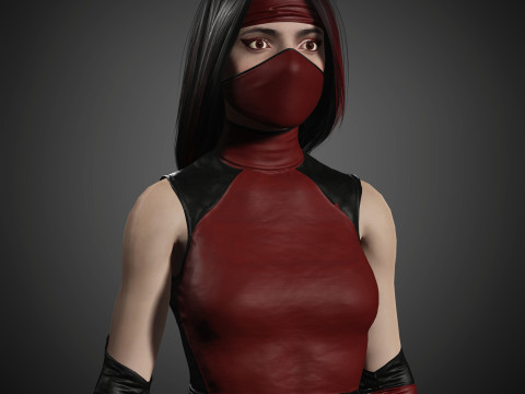 Skarlet Character Modello 3D