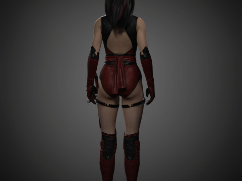 Skarlet Character Modello 3D