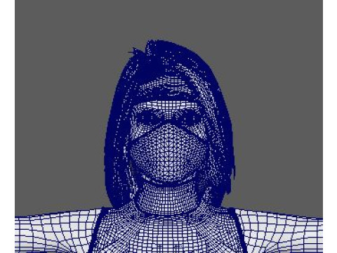 Skarlet Character Modello 3D