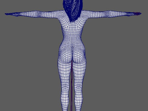 Skarlet Character Modello 3D