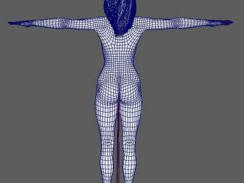 Skarlet Character 3D Model