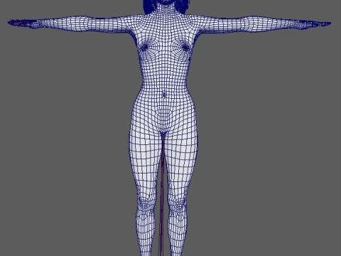 Skarlet Character 3D Model