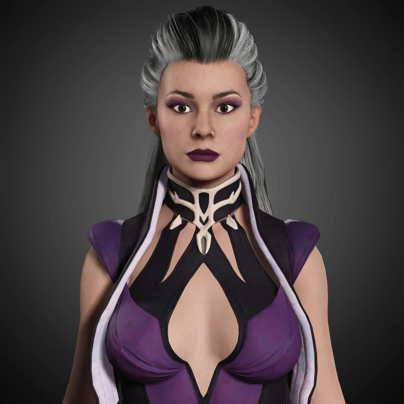 Sindal Character 3D Model .c4d .max .obj .3ds .fbx .stl .blend 