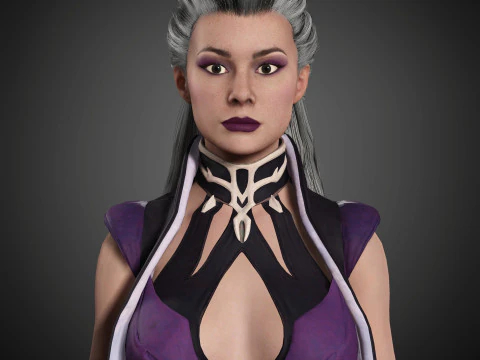 Carattere Sindal Modello 3D