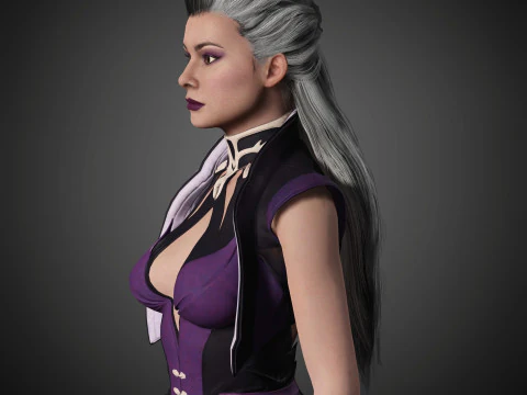 Sindal Character 3D Model