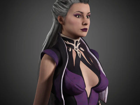 Sindal Character 3D Model