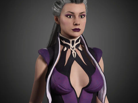 Sindal Character 3D Model