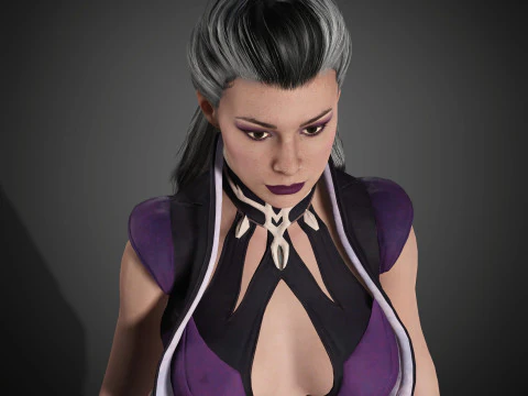 Sindal Character 3D Model