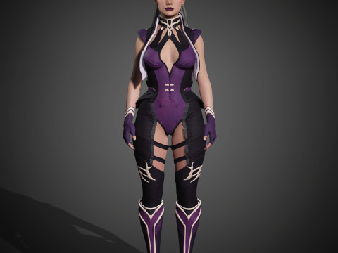 Sindal Character 3D 模型