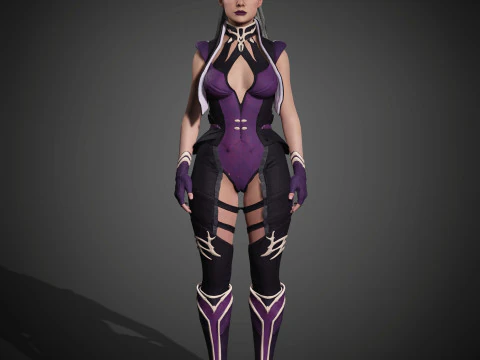 Sindal Character 3D Model