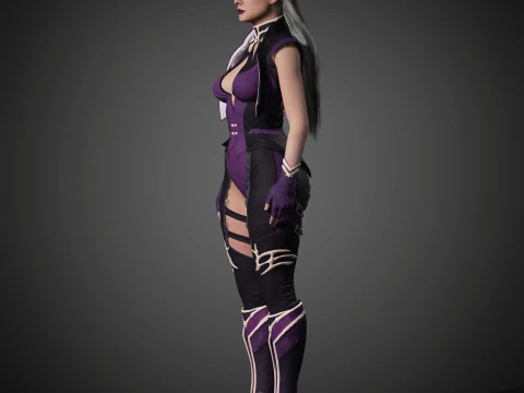 Sindal Character 3D Model