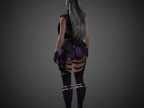 Sindal Character 3D Model