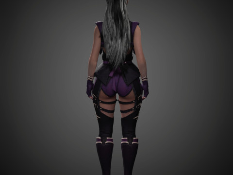 Sindal Character 3D 模型
