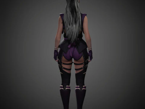 Sindal Character 3D Model