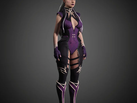 Sindal Character 3D Model