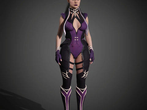 Sindal Character 3D Model